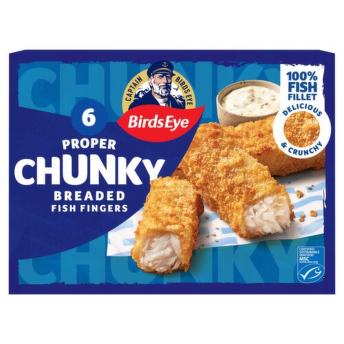 Birds Eye Chunky Fish Fingers 6 Pack (360 g)