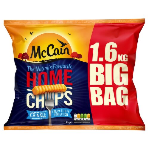 McCain Crinkle Cut Home Chips  (1.6 kg)