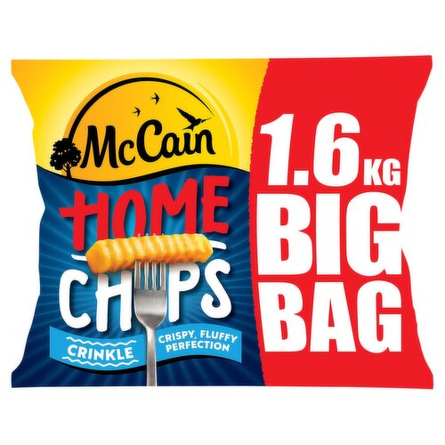 McCain Crinkle Cut Home Chips  (1.6 kg)