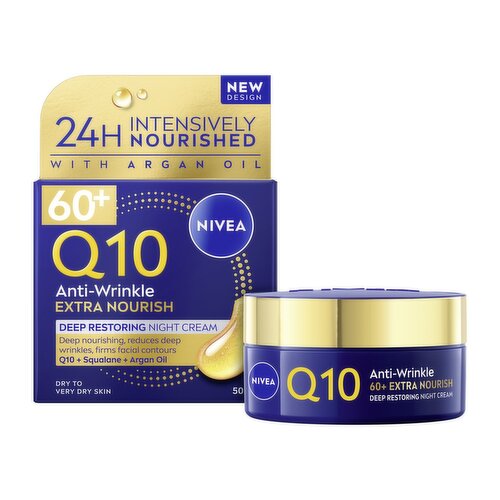 Nivea Q10 Power 60 + Night Cream (50 ml)