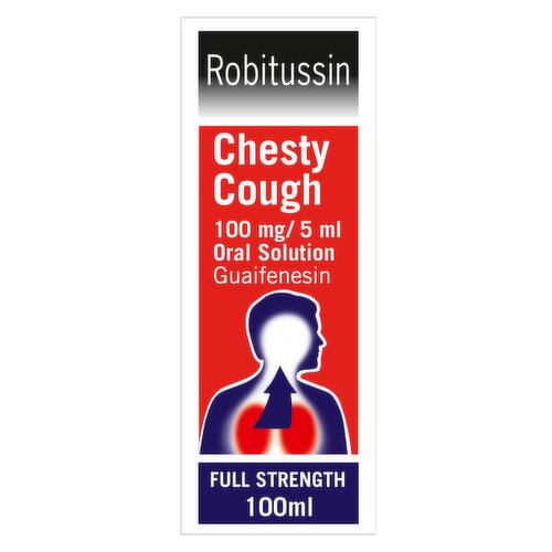 Robitussin Chesty Cough Syrup (100 ml)