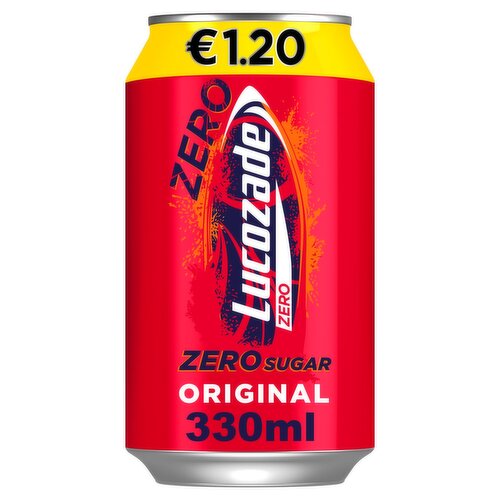 Lucozade Zero Original Can (330 ml)