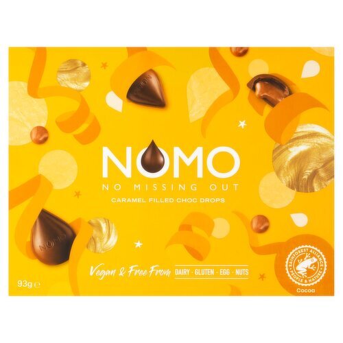 Nomo 12 Piece Smooth Caramel Truffle Box (93 g)