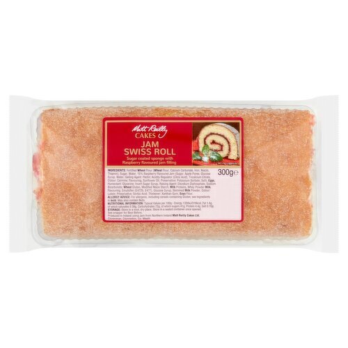 Matt Reilly Jam Swiss Roll (350 g)