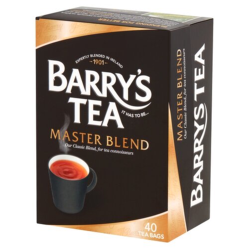 Barry's Tea Master Blend Tea Bags 40 Pack (125 g)