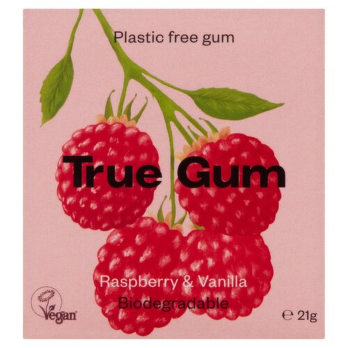 True Gum Raspberry And Vanilla (20 g)