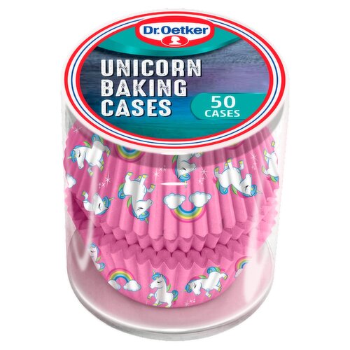 Dr. Oetker Unicorn Baking Cases (50 Piece)