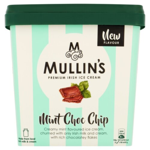 Mullins Mint Chocolate Chip Tub (900 ml)