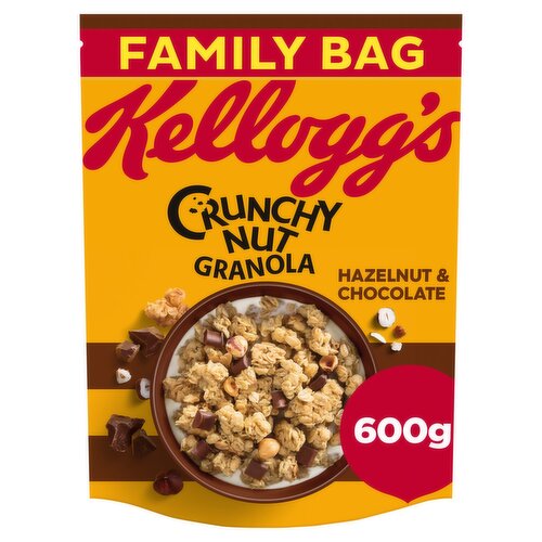 Kellogg's Crunchy Nut Hazelnut & Chocolate Granola (600 g)