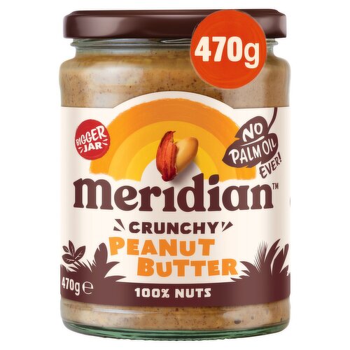 Meridian Crunchy Peanut Butter (470 g)