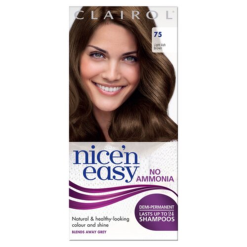 Nice & Easy Lasting Colour Light Ash Brown 75 (240 g)