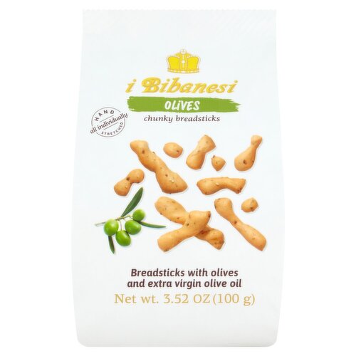 I Bibanesi Olives Breadsticks (100 g)