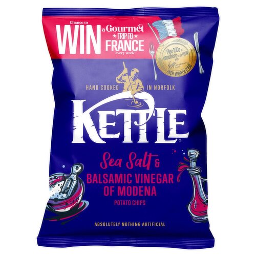 Kettle Crisps Salt & Vinegar (130 g)