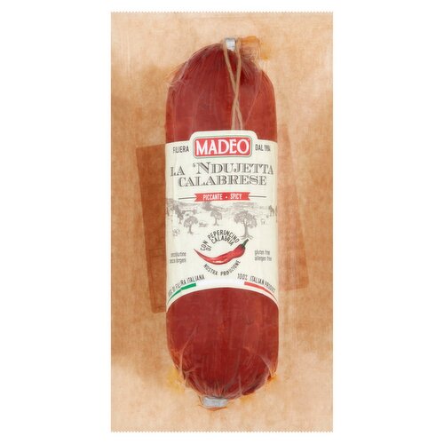 Madeo Calabrian La Ndujetta Calabrese Sausage (250 g)