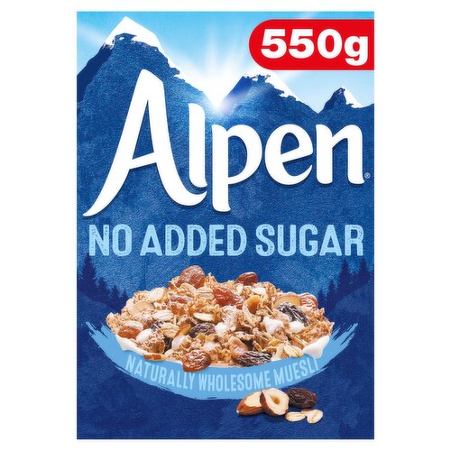 Alpen Muesli No Added Sugar (550 g)