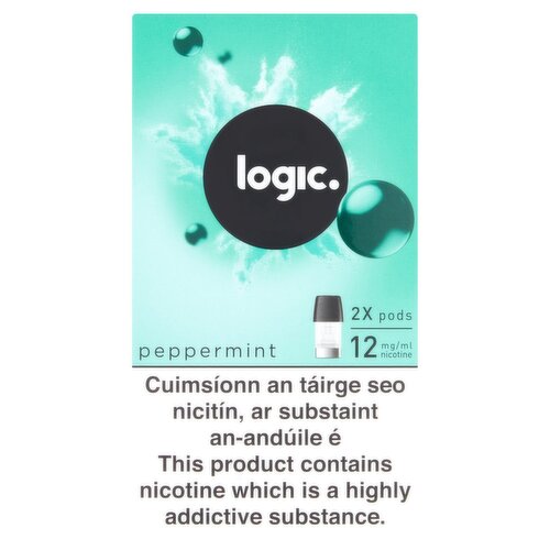 Logic Peppermint 12mg (2 Piece)