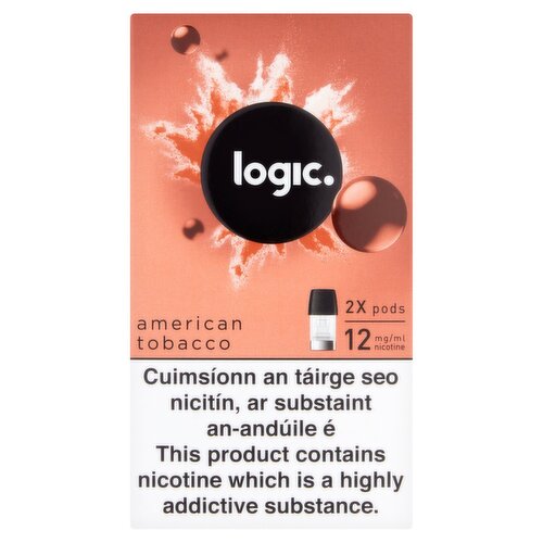 Logic American Tobacco 12mg (1 Piece)