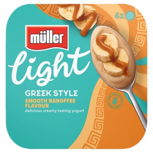 Mullerlight Greek Banoffee 4 Pack (115 g)