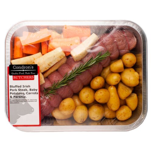 Condron's Stuffed Pork Steak Dinner (1 Piece)