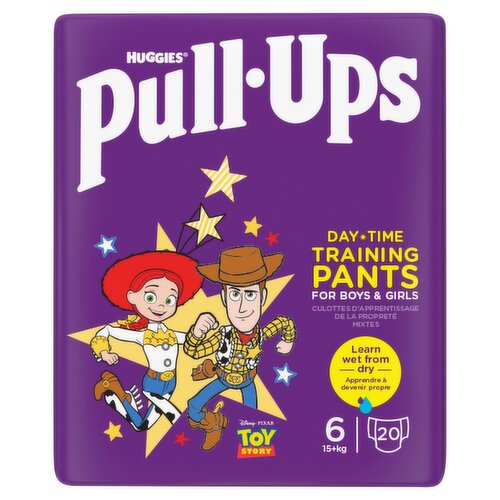 Huggies Pull-Ups Day Time Nappy Pants Size 6 (20 Piece)