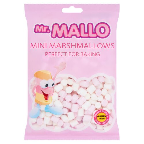 Mr Mallo Pink & White Mini Marshmallows (150 g)