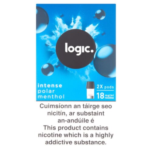 Logic Intense Polar Menthol 18mg (2 Piece)