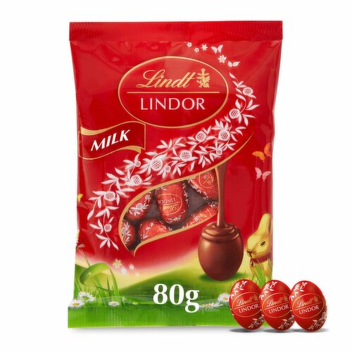 Lindt Lindor Milk Mini Eggs (80 g)