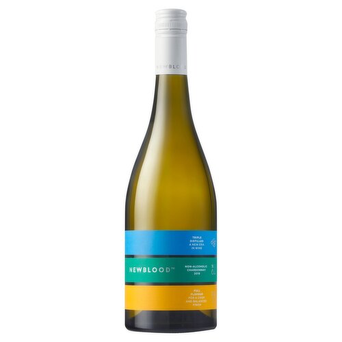 Newblood Chardonnay Non Alcoholic Wine (75 cl)