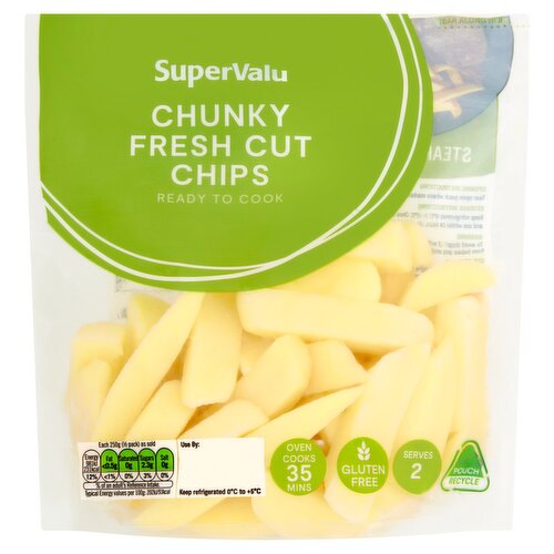 SuperValu Chunky Fresh Cut Chips (500 g)