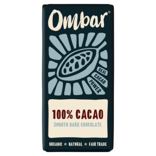 Ombar 100% Cacao Chocolate Bar (35 g)