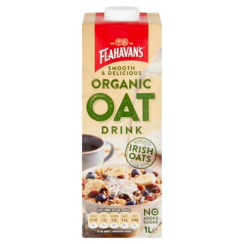 Flahavans Organic Oat Drink (1 L)