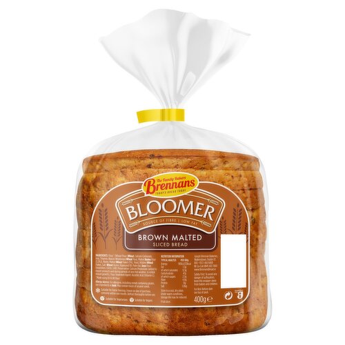 Brennans Brown Malted Bloomer Half Pan (400 g)