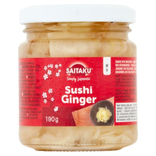 Saitaku Sushi Ginger (190 g)