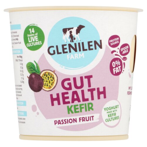 Glenilen Farm Kefir Yoghurt With Passionfruit (350 g)