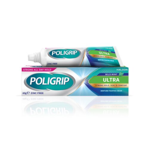 Poligrip Ultra Denture Fixative (40 g)