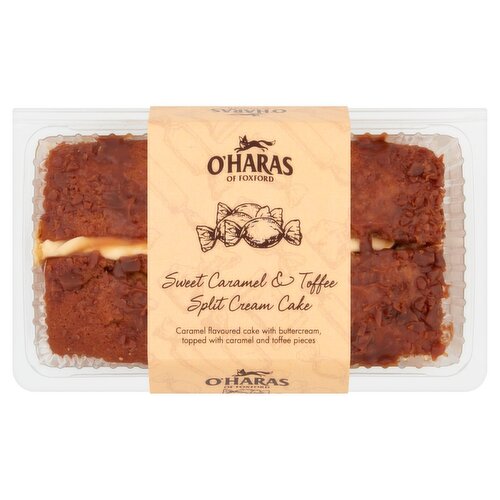 O Haras Caramel Split Cake (400 g)