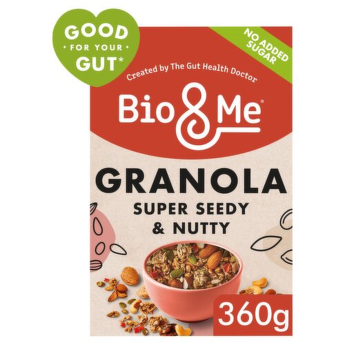 Bio & NUTTY Super Seedy  Gut-loving Granola (360 g)