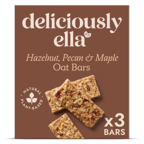 Deliciously Ella Hazelnut Pecan & Maple Oat Bar 3 Pack (50 g)