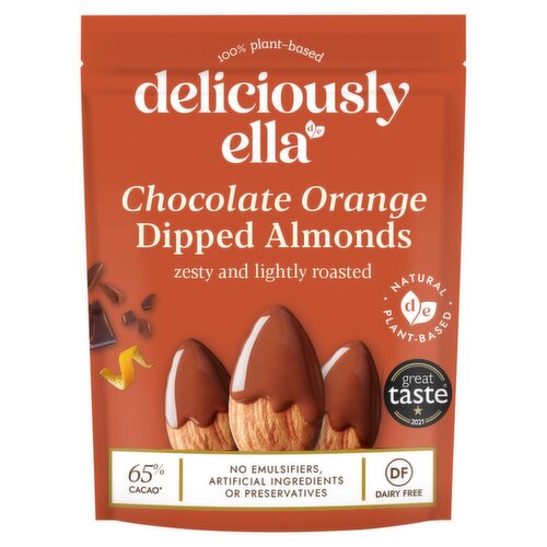Deliciously Ella Chocolate Orange Dipped Almonds (81 g)
