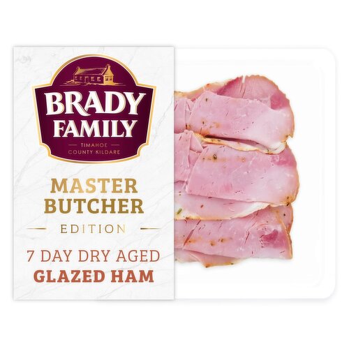 Brady Family Master Butcher 7 Day Dry Age Glazed Irish Ham Slices (120 g)