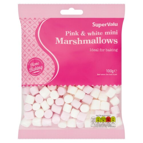 SuperValu Mini Marshmallows Pink And White (100 g)