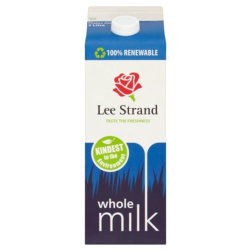 Lee Strand Whole Milk 2 Litre Carton (2 L)