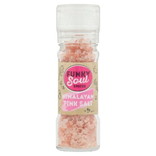 Funky Soul Himalayan Pink Salt Grinder (95 g)