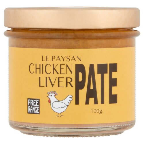 Le Paysan Free Range Chicken Liver Pate Hand Made In Wicklow (100 g)