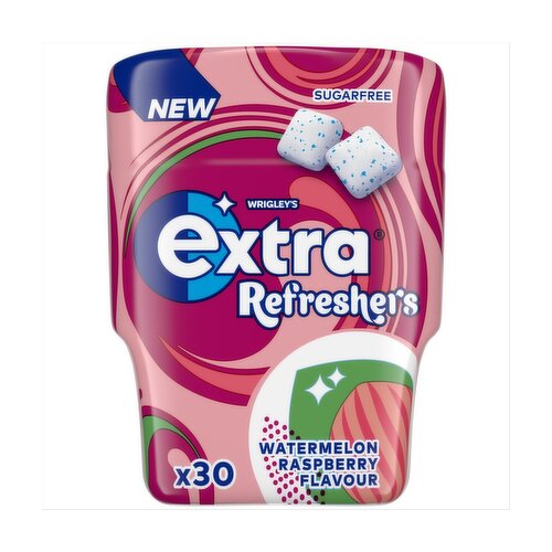 Wrigley's Extra Refreshers Watermelon & Raspberry Chewing Gum 30 Piece (30 Piece)