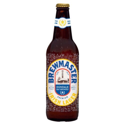 Brewmaster Irish Lager Bottle 4.2% (500 ml)