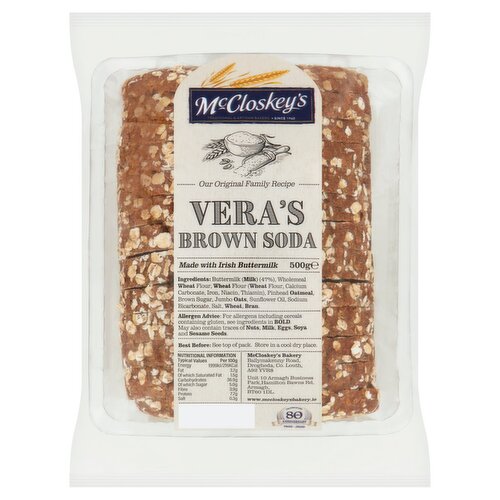 McCloskeys Vera's Brown Soda (550 g)