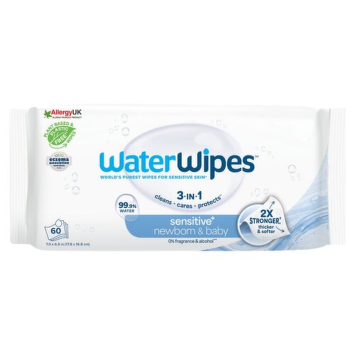WaterWipes Original Baby Wipes (60 Piece)