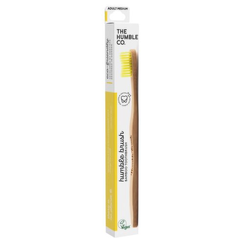 Humble Brush Adult Medium - Yellow (1 Piece)