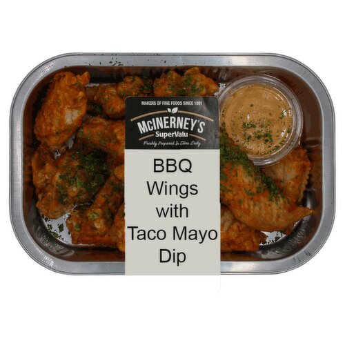 Mclnerney's BBQ Wings with Taco Mayo Dip (1 Piece)